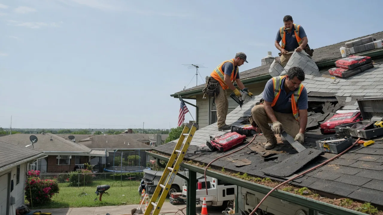 Roof Repair in Milford, TX near me